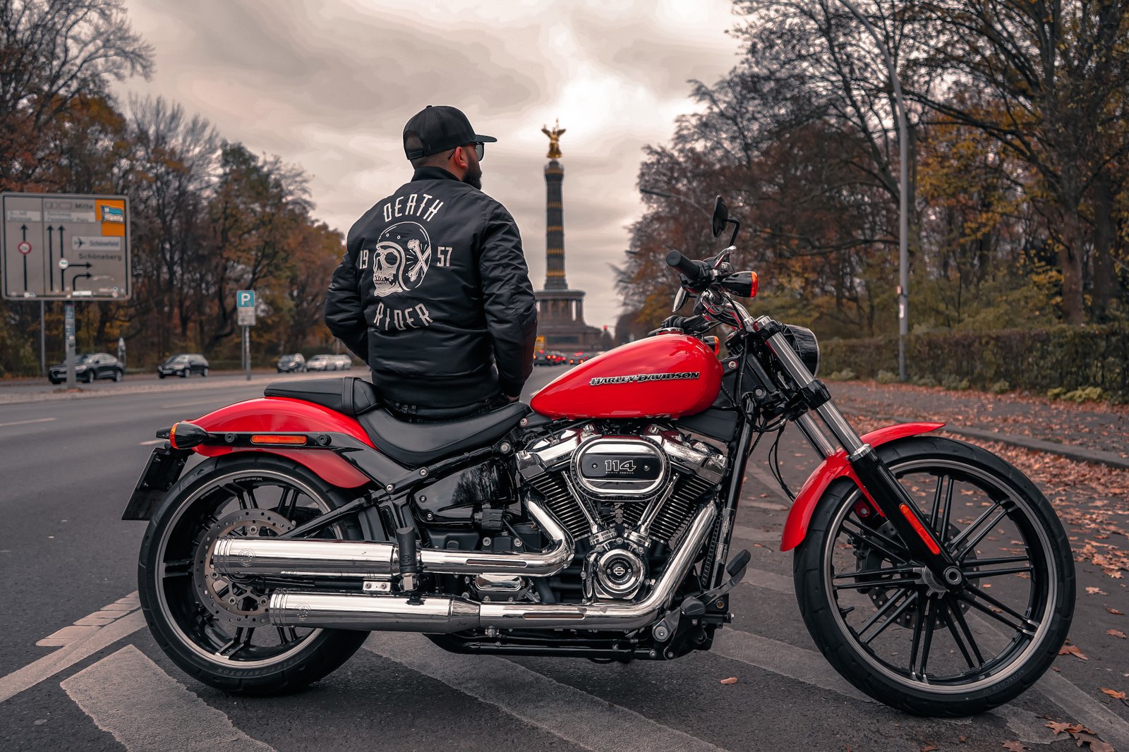 Bad Ass Rider Death Rider 1957 - Urban & Motorcycle