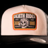 Death Rider Trucker Cap White - Zoom
