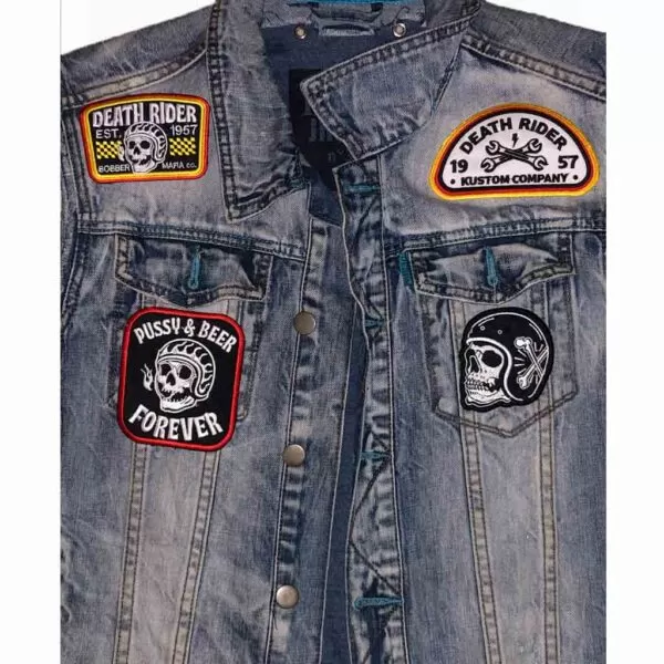 Death Rider Patch 12x11 For Harley-Davidson – California Motorcycles