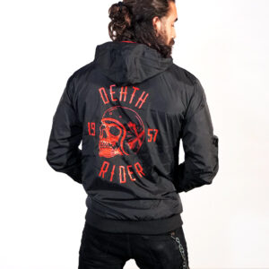Death Rider - Windbreaker Jacket (Logo Red Rear)