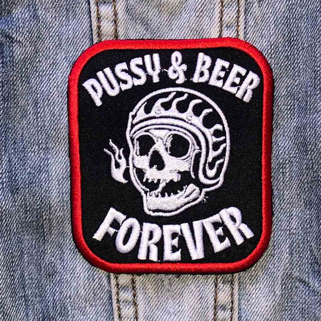 I WOULD SO DO ME PATCH EMBROIDERED IRON ON motorcycle biker