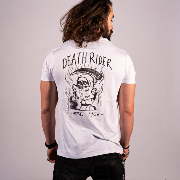 Death Rider "How To Ride" T-Shirt - Rear