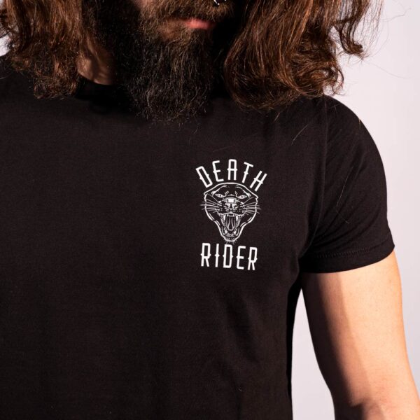 death-rider-riding-panther-t-shirt - Logo
