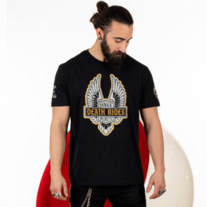 Death Rider “Harley Wings” T-Shirt - Front
