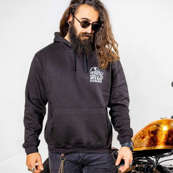 Death Rider “Ride Hard” Hoodie - Front