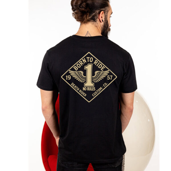 Death Rider "Wings Of Freedom" T-Shirt - Back