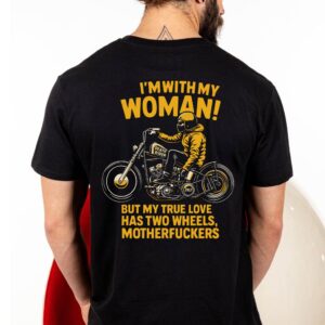 Death Rider "love One Two Wheels" T-Shirt - Zoom